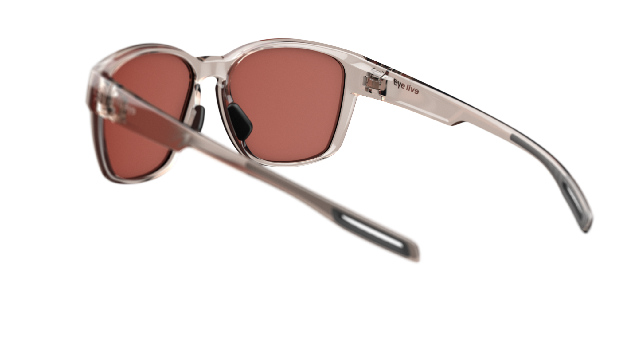 evil eye mira e055/75 3500 rose prozirna / LST® active silver M - straznji prikaz
