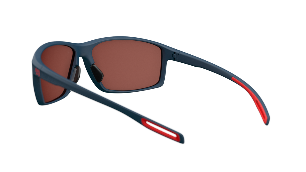 evil eye stoked e022/75 4600 tamno plava mat / LST® polarized silver - straznji prikaz