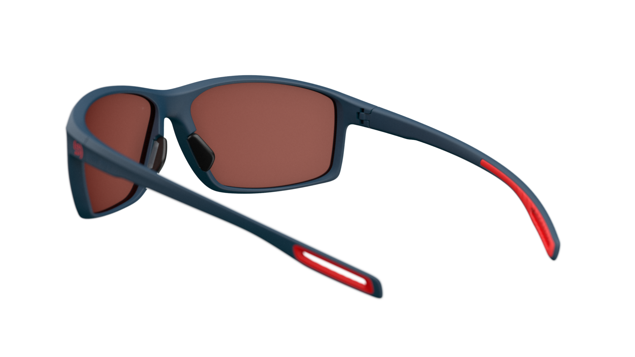 evil eye stoked e022/75 4600 tamno plava mat / LST® polarized silver - straznji prikaz