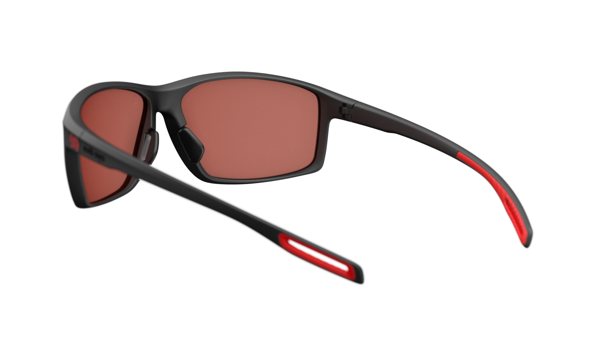 evil eye stoked e022/75 9000 crna mat / LST® active silver - straznji prikaz