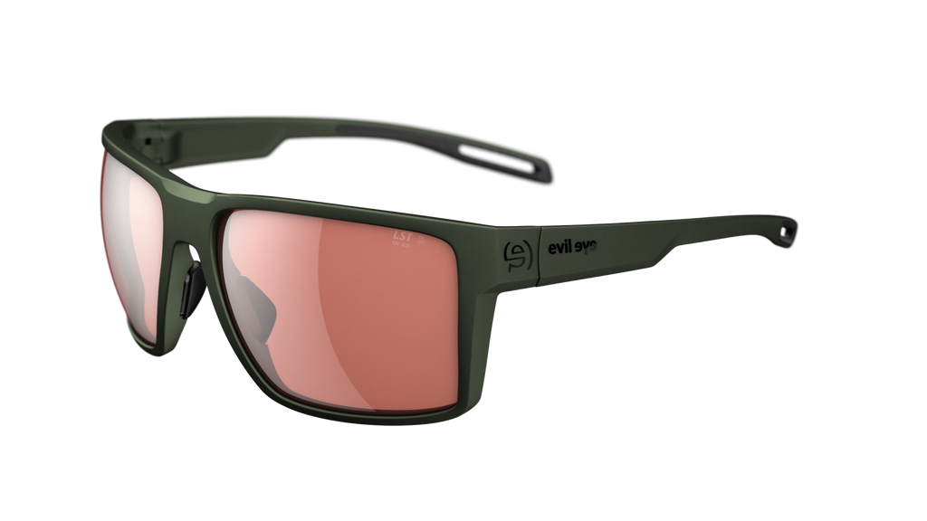 evil eye seaside e038/75 5600 dark zelena metalik / LST® active silver - bocni prikaz