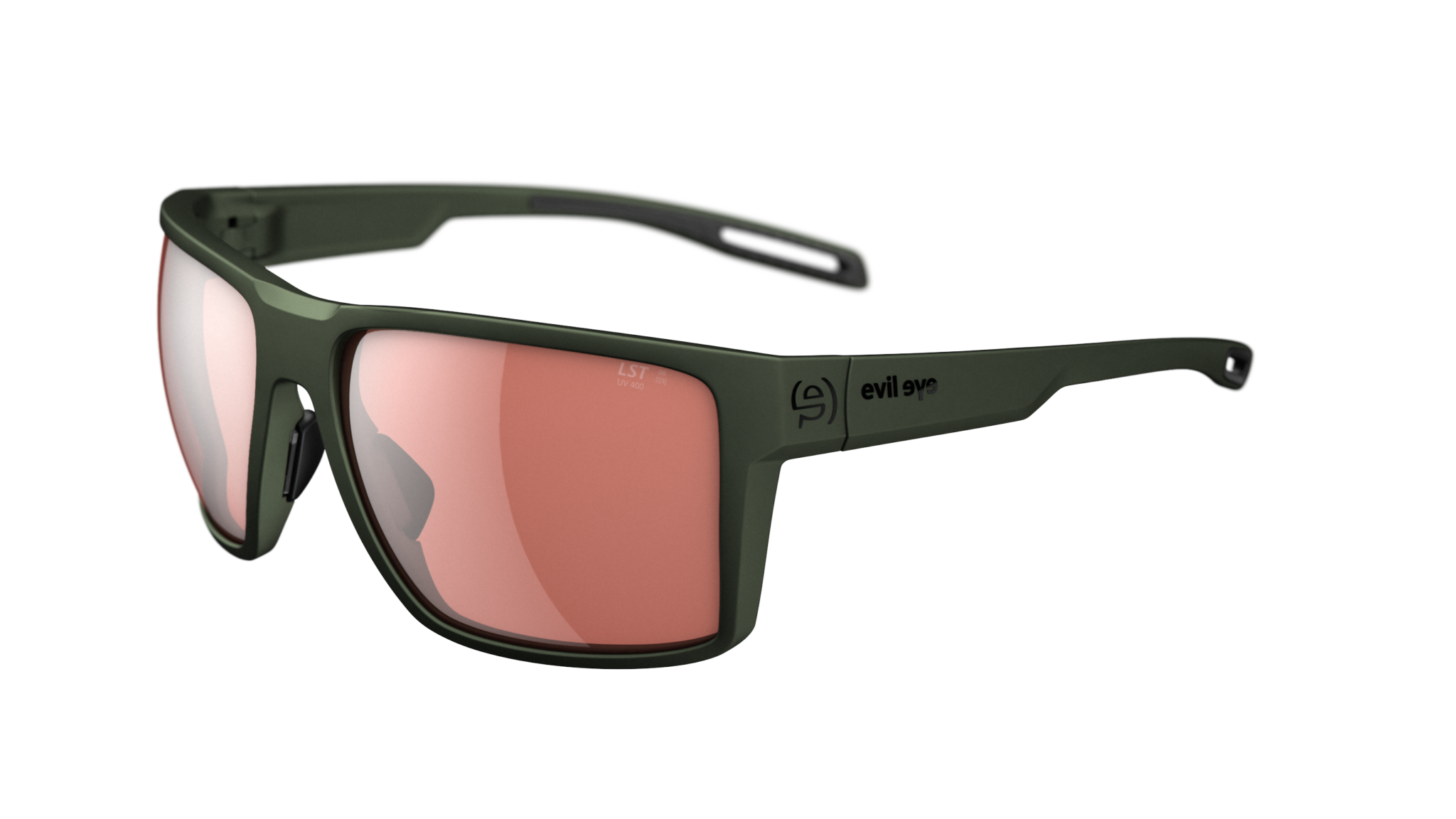 evil eye seaside e038/75 5600 dark zelena metalik / LST® active silver - bocni prikaz
