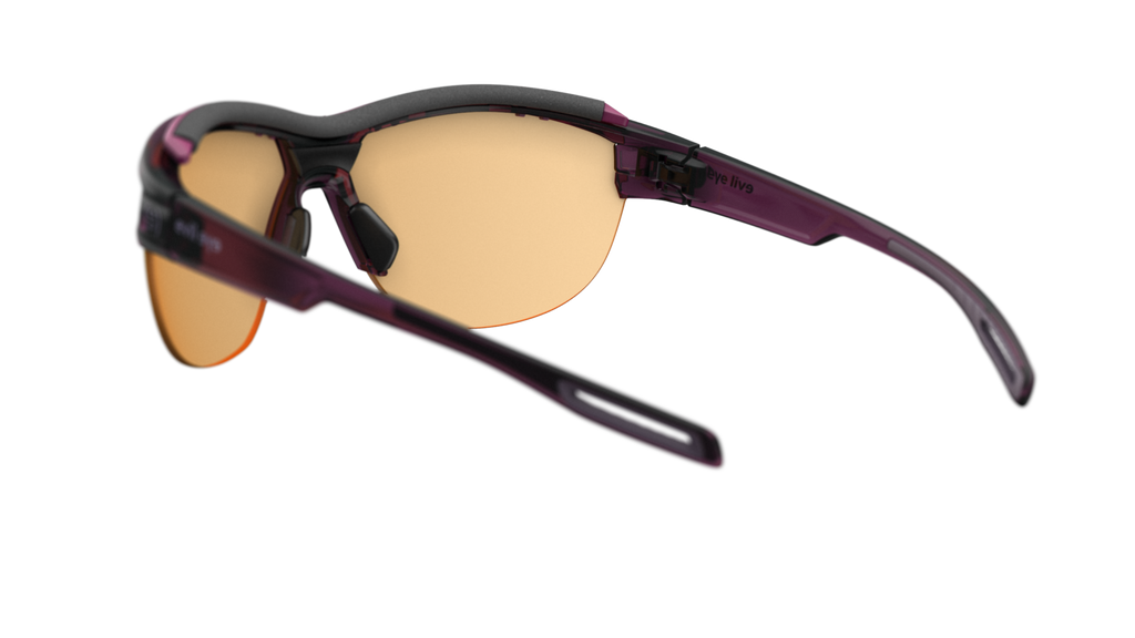 evil eye pathline.f pro e043/75 4000 blackberry prozirna / LST® bright VARiO 
ljubičasta mirror - straznji prikaz