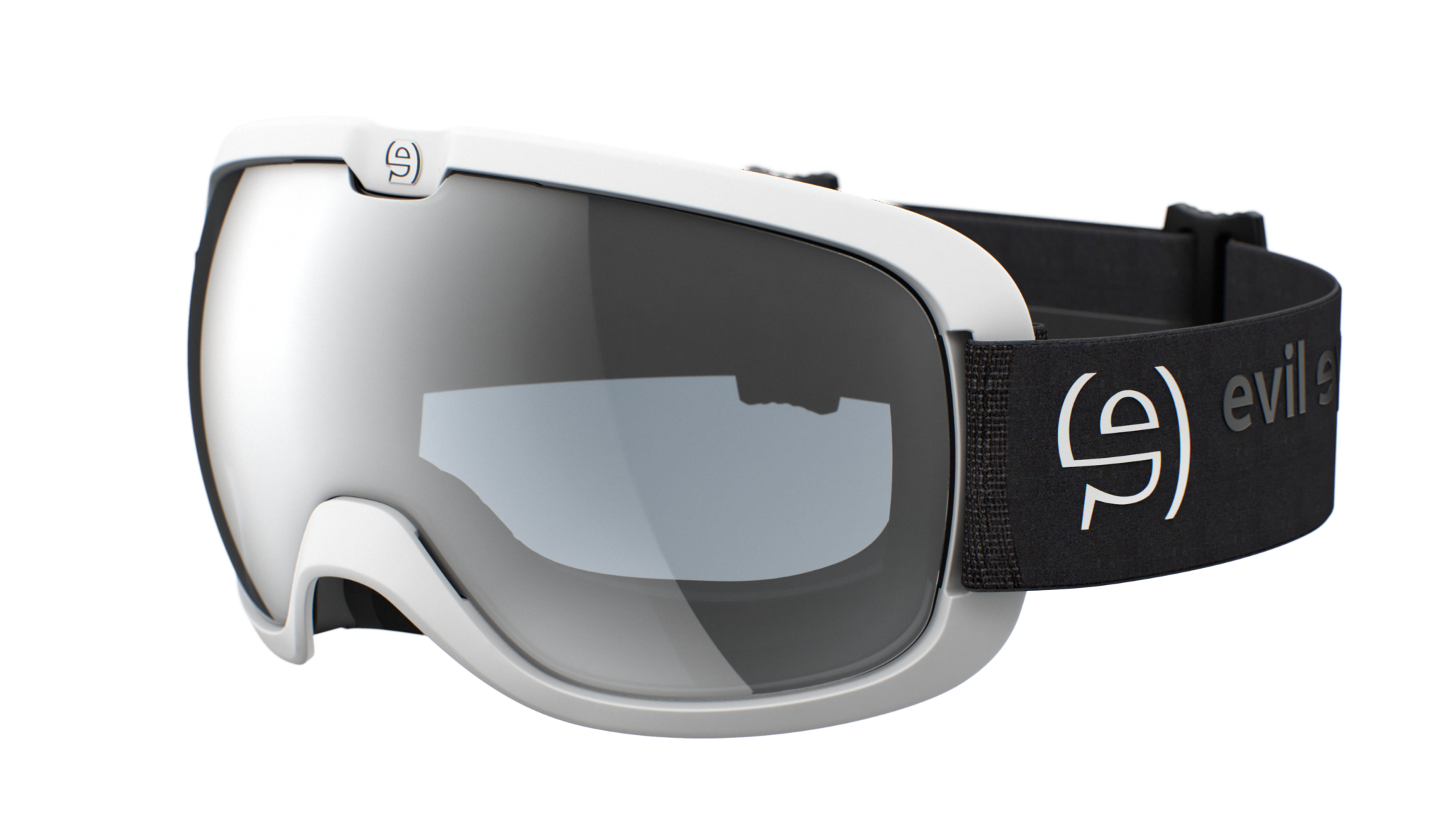 evil eye peaksight cl e605/75 1500 bijela mat / clear /  LST® siva silver light - bocni prikaz
