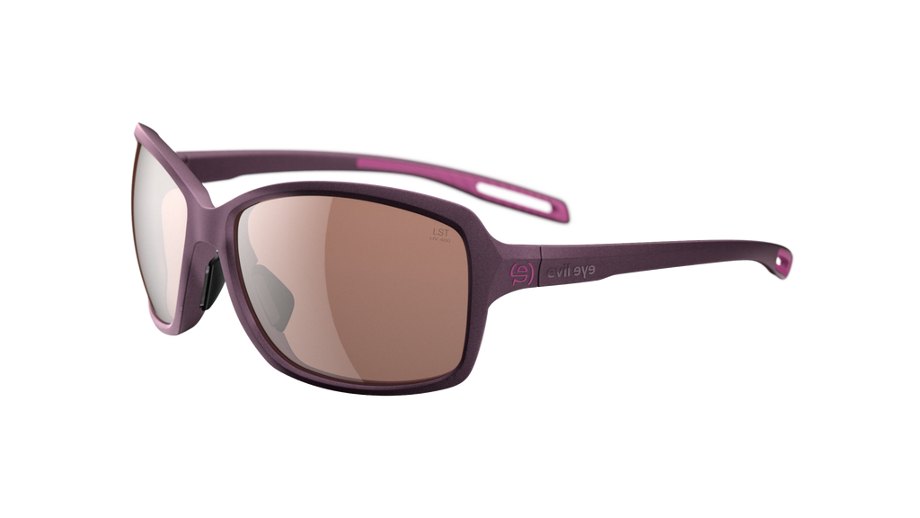 evil eye basou e018/75 4000 violet metalik / LST® contrast silver - bocni prikaz