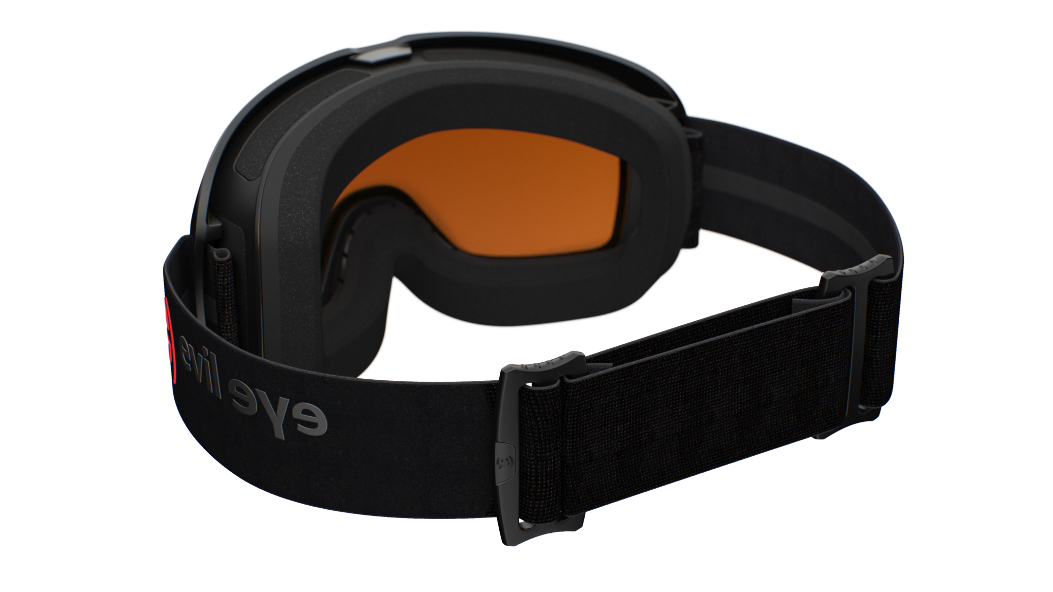 evil eye peaksight e604/75 9100 crna mat / LST® bright / LST® active crvena mirror light - straznji prikaz