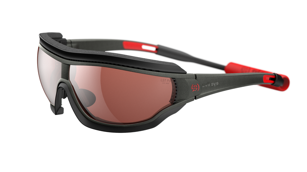 evil eye fusor pro e005/75 6500 dark maslinasta metalik / LST® polarized silver - bocni prikaz