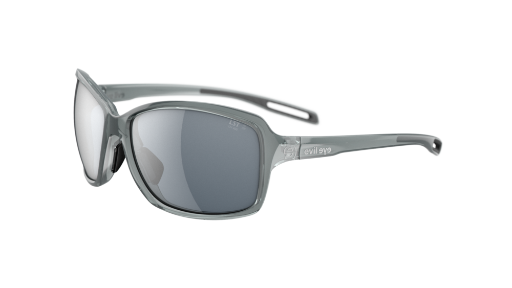 evil eye basou e018/75 5100 aqua siva prozirna / LST® gry silver M - bocni prikaz