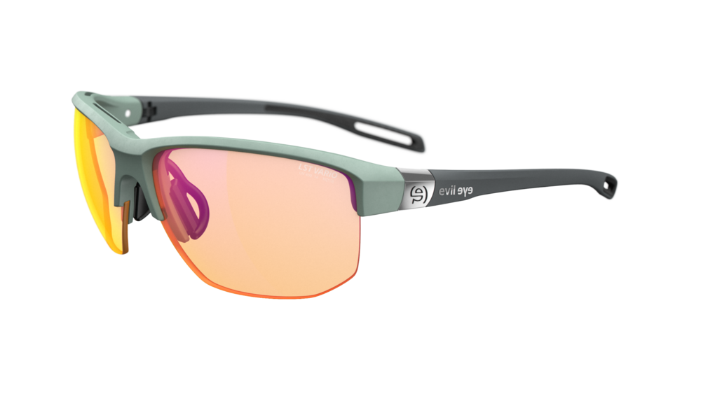 evil eye elate.t e019/75 5600 raw smoke zelena mat / LST® VARiO ljubičasta M - bocni prikaz