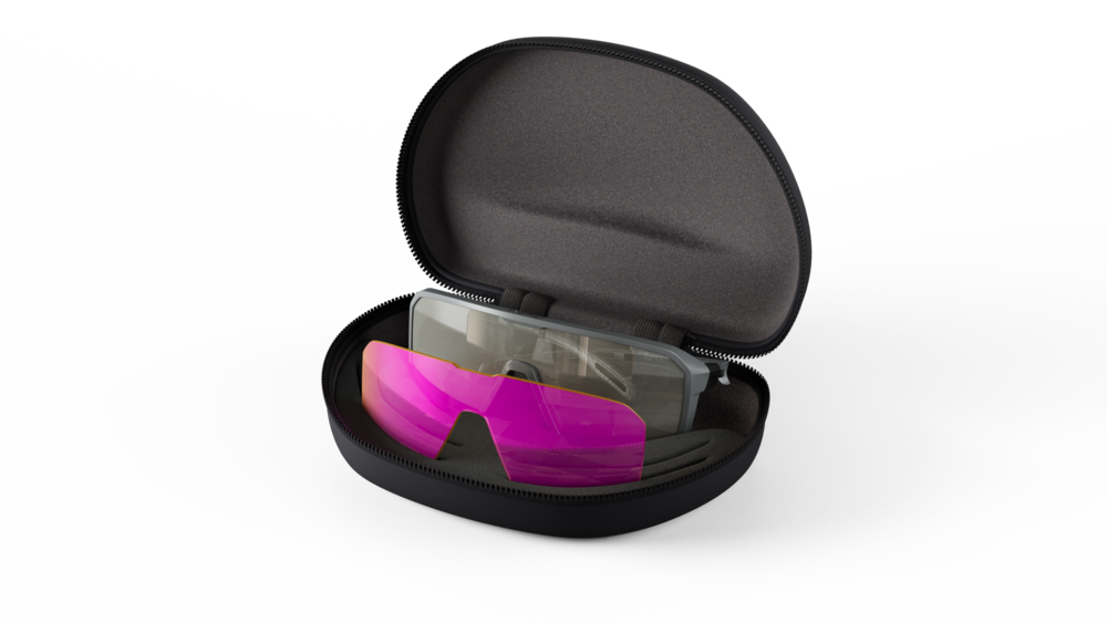 evil eye roadsense e037/76 6600 tamno siva mat / e-sport / LST VARiO ljubičasta M - straznji prikaz