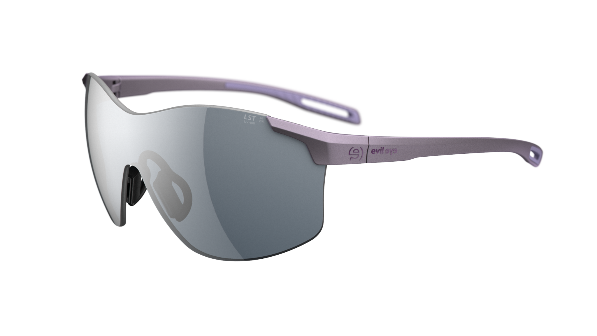 evil eye vistair-d e041/75 4000 siva violet metalik / LST® siva silver - bocni prikaz