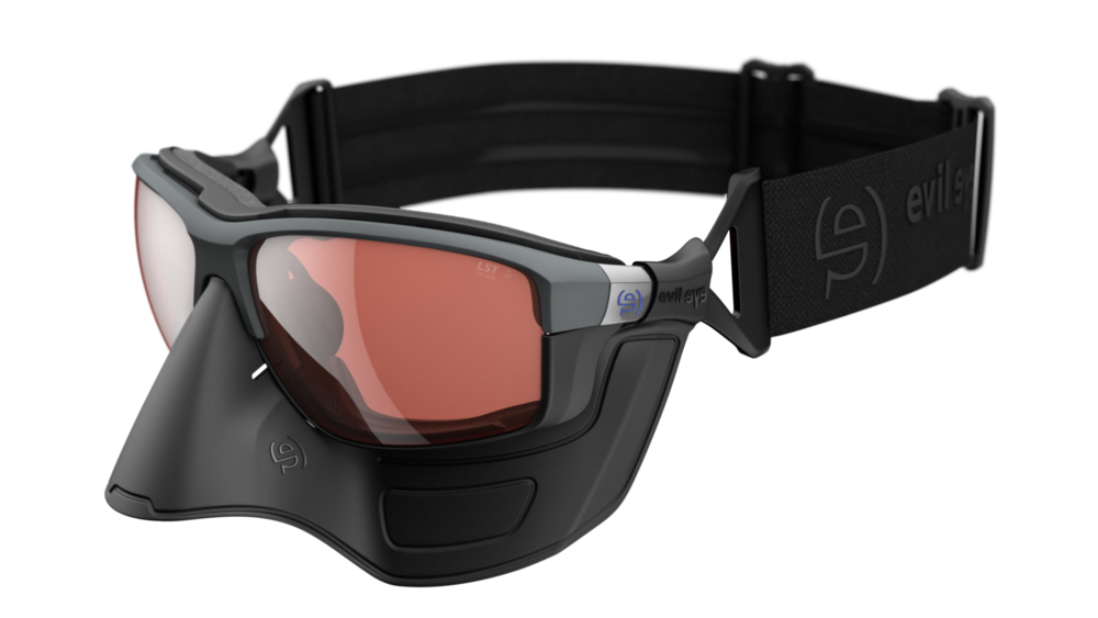 evil eye elate extreme e047/75 6500 tamno siva mat / LST® active silver M - bocni prikaz