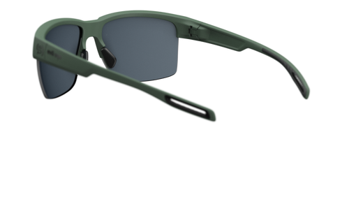 evil eye coastline e048/75 5500 dark zelena mat / LST® siva silver M - straznji prikaz