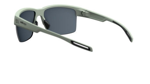 evil eye coastline e048/75 5600 smoke zelena mat / LST® siva silver M - straznji prikaz