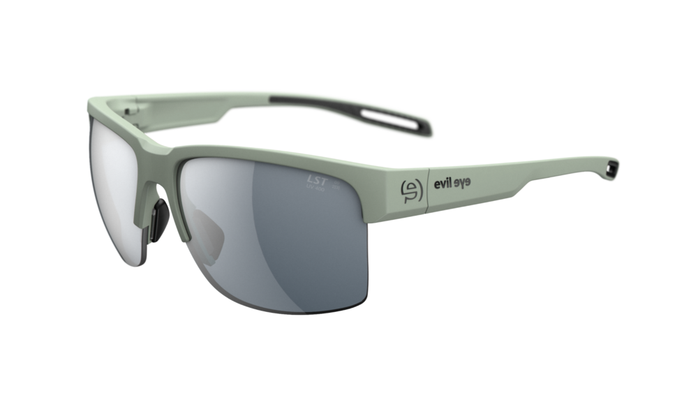 evil eye coastline e048/75 5600 smoke zelena mat / LST® siva silver M - bocni prikaz