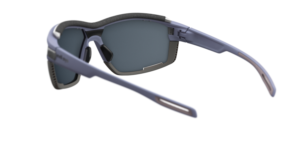 evil eye pathline air pro e049/75 4000 grape mat / LST® siva silver M - straznji prikaz
