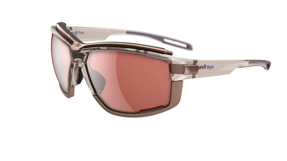 evil eye pathline air pro e049/75 8500 rose prozirna / LST® active silver M - bocni prikaz