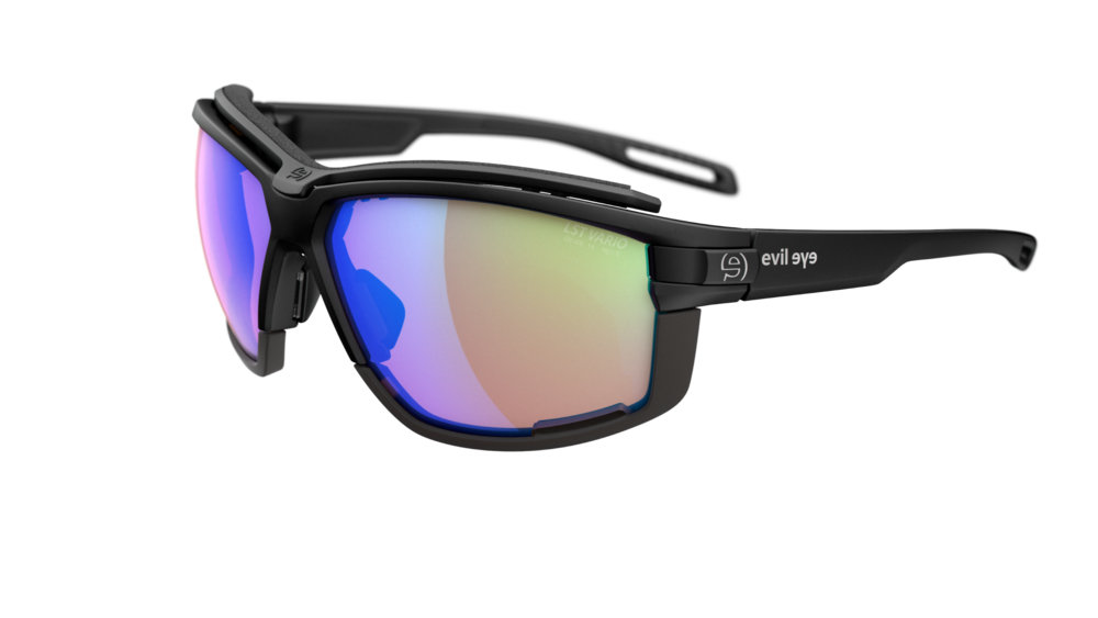 evil eye pathline air pro e049/75 9000 crna mat / LST® VARiO ljubičasta M - bocni prikaz