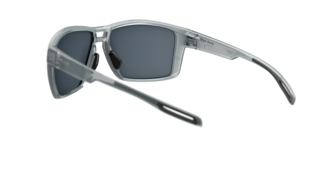 evil eye offshore e050/75 5000 aqua siva prozirna / LST® siva silver M - straznji prikaz