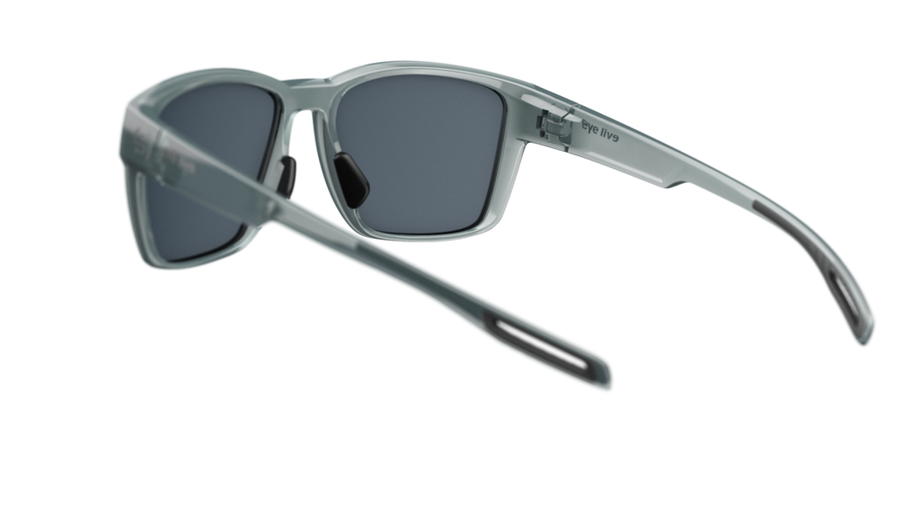 evil eye flare e054/75 5000 aqua siva prozirna / LST® siva silver M - straznji prikaz
