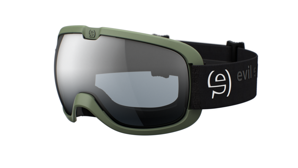 evil eye peaksight cl e605/75 5500 forest zelena mat / clear / LST siva silver M light - bocni prikaz
