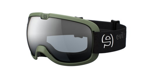 evil eye peaksight cl e605/75 5500 forest zelena mat / clear / LST siva silver M light - bocni prikaz